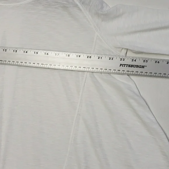 Free People Aria Trapeze Top White Women's Size Extra Small Oversized - Picture 8 of 13